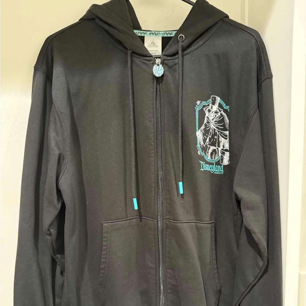 Brand New Without Tags Haunted Mansion Adult Zip Hoodie - Disneyland - Picture 2 of 5